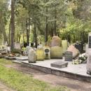 Zabytkowy cmentarz komunalny w Białogardzie - panorama 2