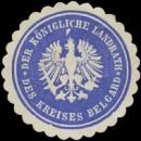 Siegelmarke Der K. Landrath des Kreises Belgard-Pommern W0391645